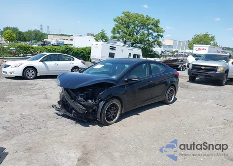 2013 Hyundai Elantra Limited из США, поврежденный, VIN KMHDH4AE0DU930843